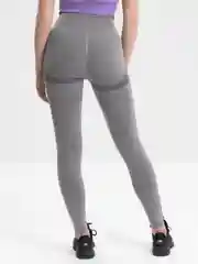 Серый легинсы спортивные