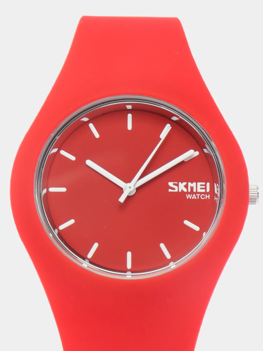 Красный женские наручные часы Skmei 9068 в подарочной упаковке