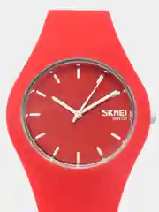 Красный женские наручные часы Skmei 9068 в подарочной упаковке