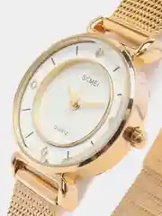Желтый женские наручные часы Skmei 1330 в подарочной упаковке