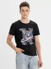 Синий футболка мужская, с принтом, хлопок / 23 февраля мужчинам /