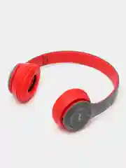 Красный беспроводные наушники Wireless, накладные, с шумоподавлением полноразмерные