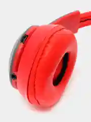 Красный беспроводные наушники Wireless, накладные, с шумоподавлением полноразмерные