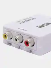Конвертер преобразователь переходник с HDMI на AV, с AV на HDMI, RCA кабель, тюльпан