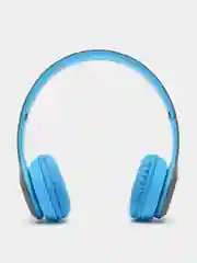 Голубой беспроводные наушники Wireless, накладные, с шумоподавлением полноразмерные