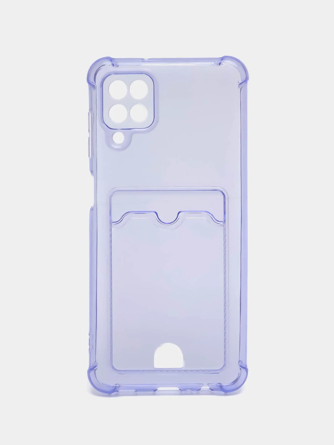 Лавандовый чехол Samsung Galaxy A22s A12 A33 A31 A32 A51 A52 A53 A73 A50 S21 с карманом для карты