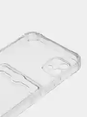 Лавандовый чехол Realme / Реалми C30, C31, C33, C35, C21Y, C20, C11, С21 , C25Y с карманом для карт