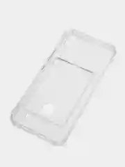 Лавандовый чехол Realme / Реалми C30, C31, C33, C35, C21Y, C20, C11, С21 , C25Y с карманом для карт