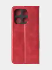 Красный чехол-книжка GQ для Infinix Smart 7, из высококачественной искусственной кожи