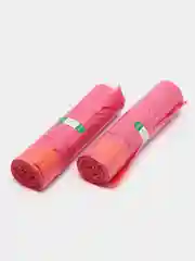 Тёмно-розовый мусорные мешки, пакеты для мусора, мешки в рулонах, 35 литров, 45 х 50 см