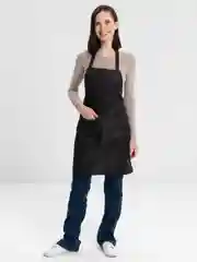 Черный фартук для мастера. Кухонный фартук