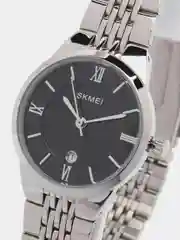 Черный женские наручные часы Skmei Q023 с календарем в подарочной упаковке