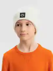 Белый шапка детская