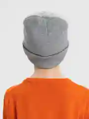 Серый меланж шапка детская