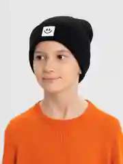 Черный шапка детская