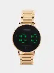 Бронзовый мужские цифровые наручные Led часы Skmei 1550 в подарочной упаковке