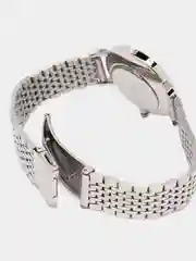 Серебряный женские наручные часы Skmei Q027 в подарочной упаковке