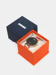 Бронзовый мужские цифровые наручные Led часы Skmei 1550 в подарочной упаковке