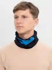 Синий балаклава с черепом