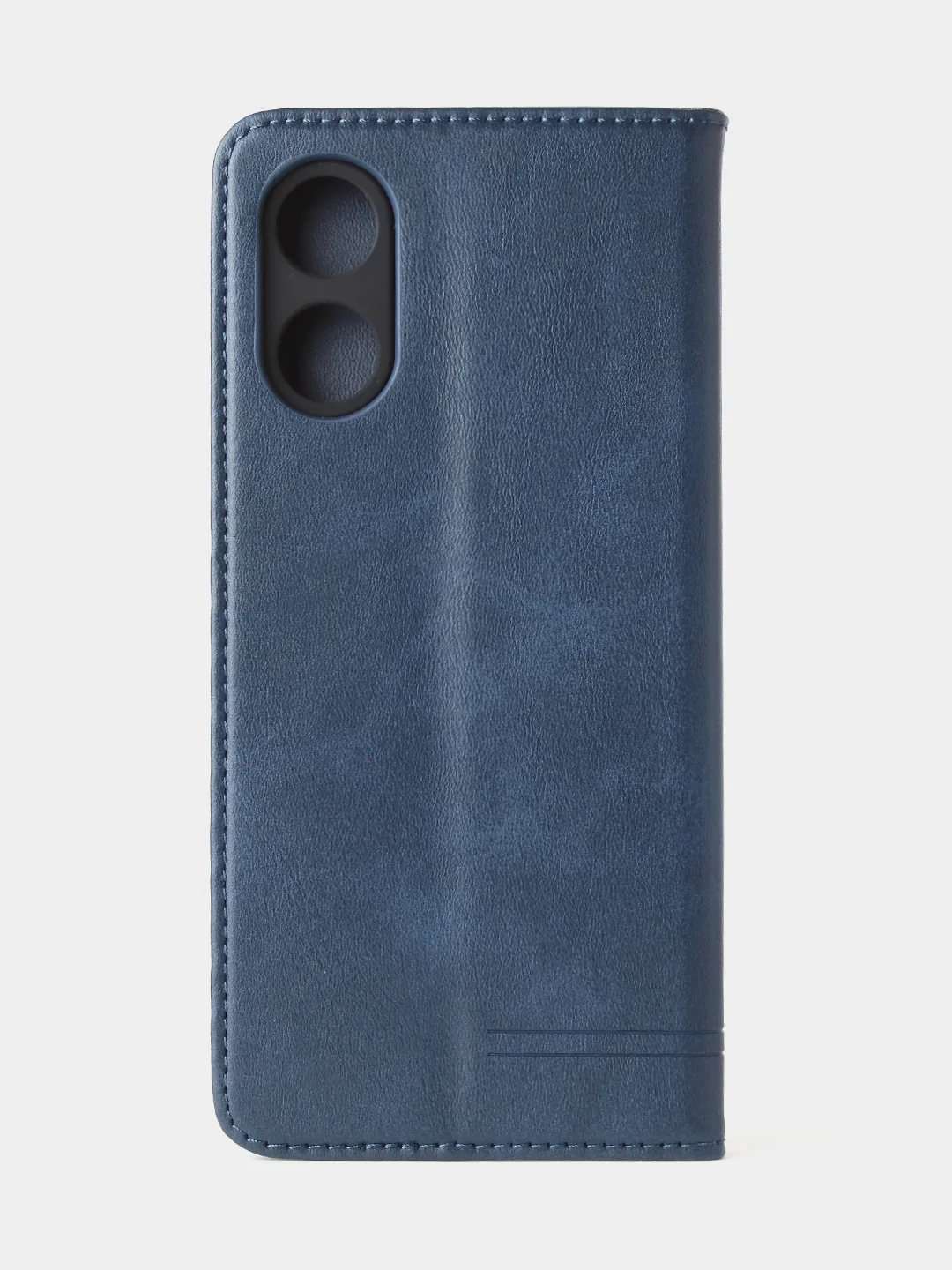 Синий чехол-книжка GQ для Oppo A17 / Oppo A17K, из высококачественной искусственной кожи