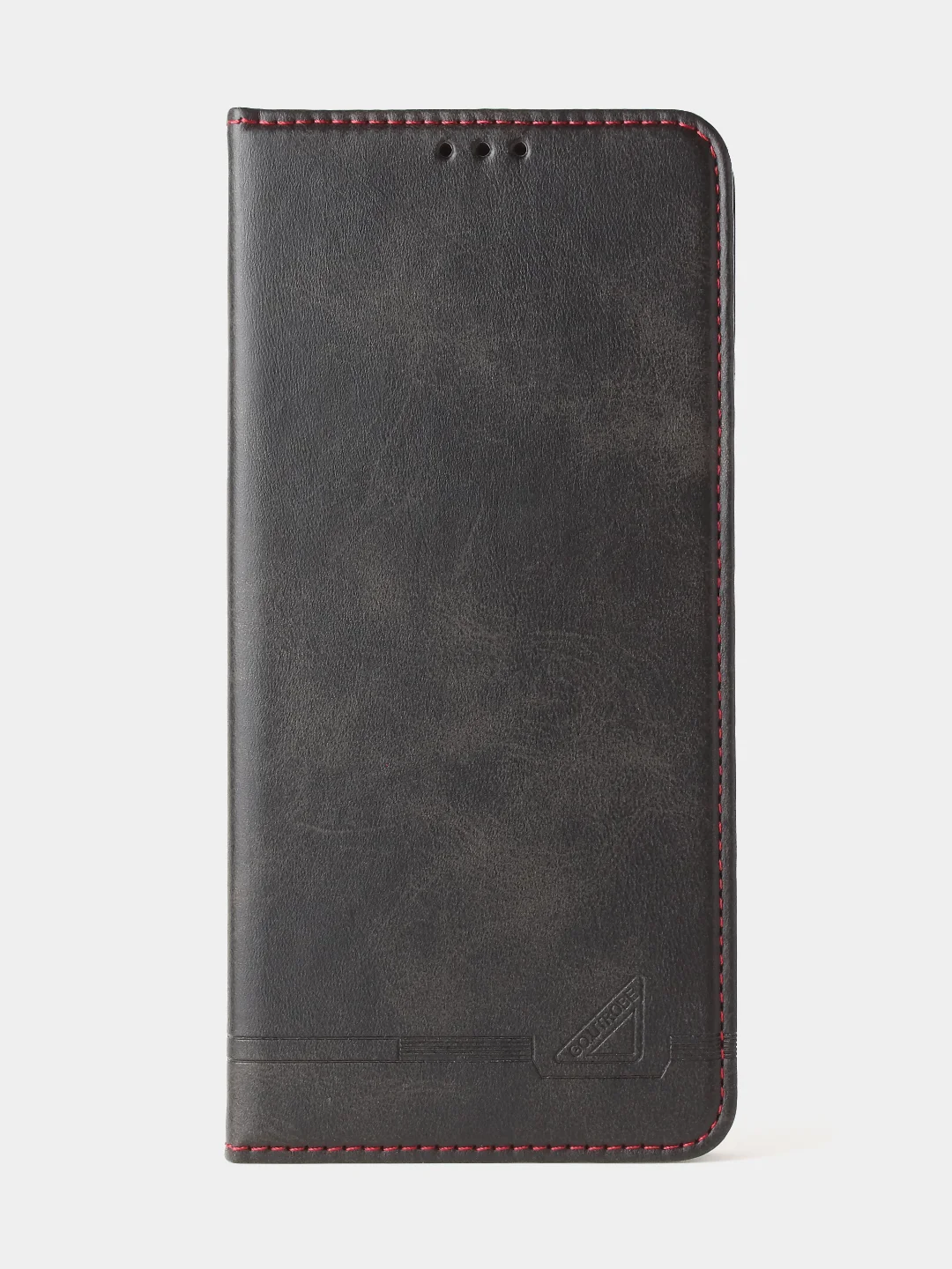 Черный чехол-книжка GQ для Oppo A17 / Oppo A17K, из высококачественной искусственной кожи