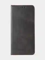 Черный чехол-книжка GQ для Oppo A17 / Oppo A17K, из высококачественной искусственной кожи