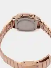 Бронзовый женские наручные электронные Led часы Skmei 1543 в подарочной упаковке