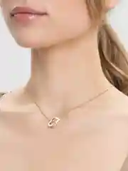 Желтый цепочка на шею с разными подвесками, украшение