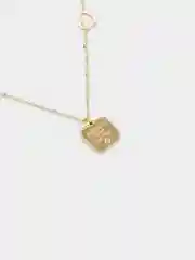 Горчичный цепочка-колье с разными подвесками на выбор, украшения на шею, аксессуар женский