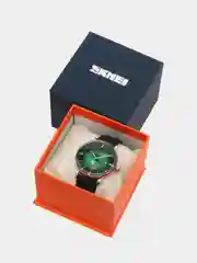Зеленый мужские наручные часы Skmei 9083 в подарочной упаковке