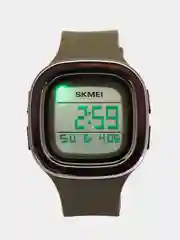Зелёный хаки мужские наручные часы Skmei 1580 в подарочной упаковке