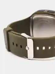 Зелёный хаки мужские наручные часы Skmei 1580 в подарочной упаковке