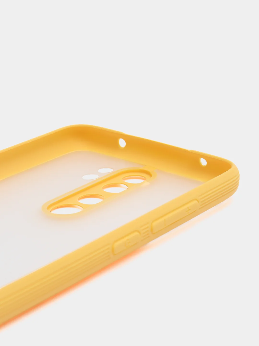 Желтый чехол Bubble Slim Case для Xiaomi Redmi 9/9a/9c/9t/10X/Note8/9/10/9S/POCO X3/M3/MI10T