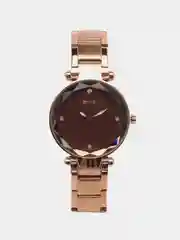 Бронзовый женские наручные часы Skmei 9180CS в подарочной упаковке