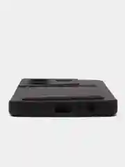 Черный чехол для Tecno Pova 5 / Pova 5 Pro (Техно Пова 5/Пова 5 Про), с карманом для карт