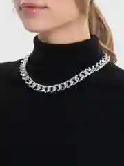 Серый цепочка на шею