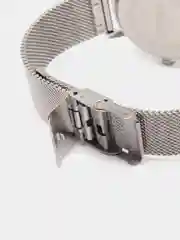Серебряный мужские наручные часы Skmei 9204 в подарочной упаковке