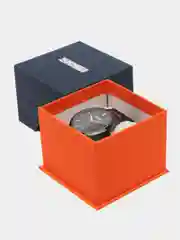 Черный мужские наручные часы Skmei 9140 с календарем в подарочной упаковке