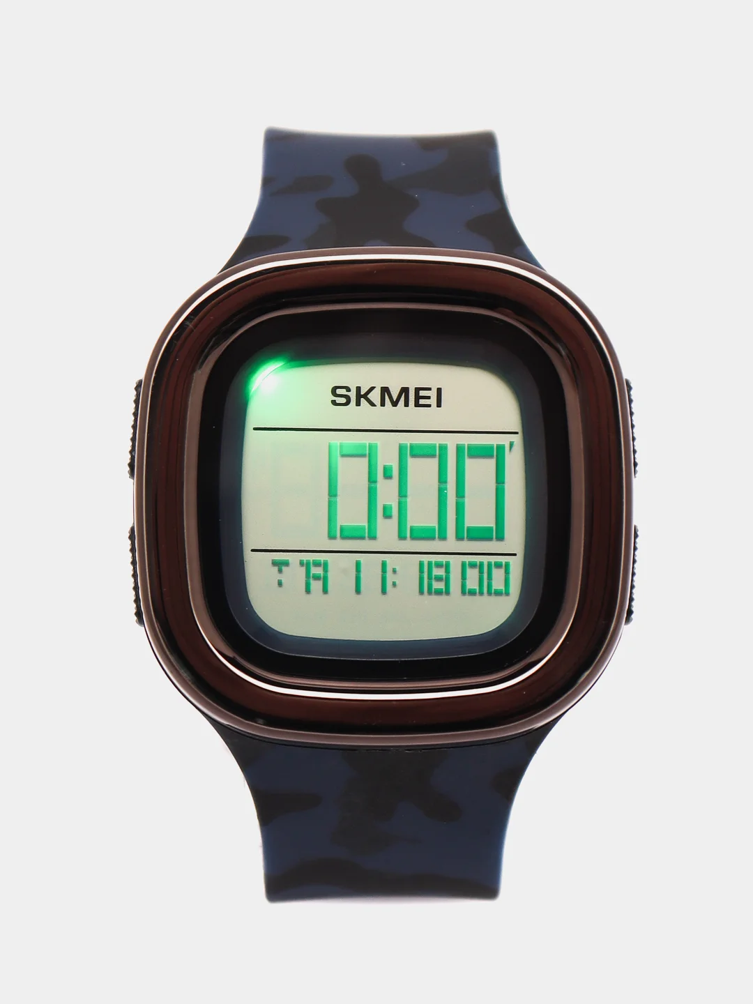 Синий мужские наручные часы Skmei 1580 в подарочной упаковке