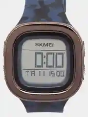 Синий мужские наручные часы Skmei 1580 в подарочной упаковке