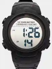 Черный мужские наручные часы Skmei 1560 в подарочной упаковке