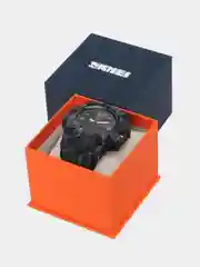 Серый мужские наручные часы Skmei 1155B в подарочной упаковке