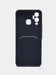 Морской чехол для Infinix HOT 12 PLAY NFC Хот 12 Плей, с карманом для карт, прозрачный