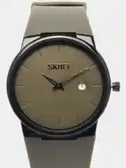 Зелёный хаки мужские наручные часы Skmei 1509 с календарём в подарочной упаковке