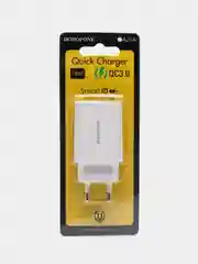 Быстрая зарядка для телефона Borofone BA21A 18W Quick Charge 3.0 android, iPhone