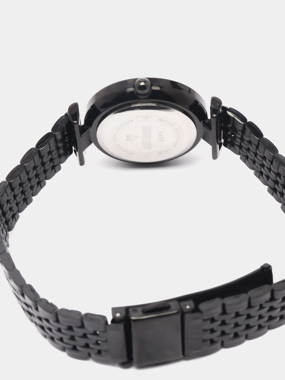 Серебряный женские наручные часы Skmei 1458CS в подарочной упаковке