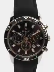 Черный мужские наручные часы Reward RD83005M с хронографом, в подарочной упаковке