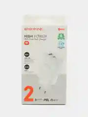 Зарядное устройство Borofone BN10 65W PD type c + USB быстрая зарядка для ноутбука и теле