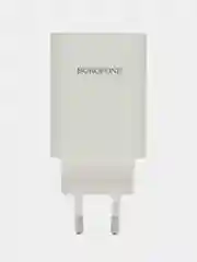 Зарядное устройство Borofone BN10 65W PD type c + USB быстрая зарядка для ноутбука и теле