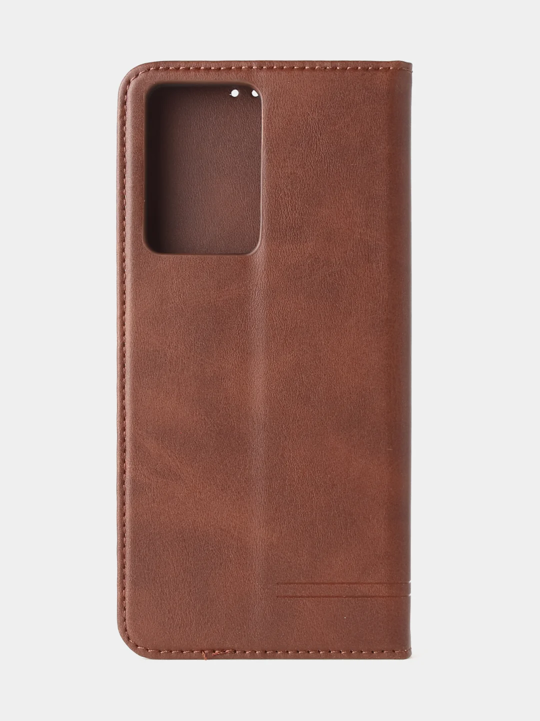 Коричневый чехол-книжка GQ для Oppo A57 (4G) / Oppo A57S / Oppo A77 (4G) / Oppo A77S из кожи